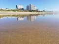 Beach Hotel Wave Reflection Mosselbay Royalty Free Stock Photo