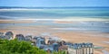 The beach of Houlgate, Normandy France