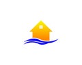 Beach house logo
