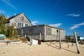 Beach house at Provincetown, Cape Cod, Massachusetts Royalty Free Stock Photo