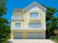 Beach House in Summer Royalty Free Stock Photo