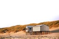 Beach House (Tilt-Shift) Royalty Free Stock Photo