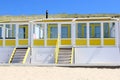 Beach houses North Sea, Netherlands Royalty Free Stock Photo