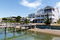 Beach houses Royalty Free Stock Photo