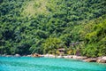 Beach houses near Paraty, Brazil