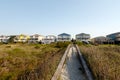 Beach houses, Sunset Beach, North Carolina