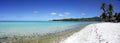 Beach at Huahine Royalty Free Stock Photo