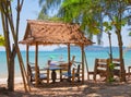 Beach hut, Ao Nang Beach, Krabi Province, Thailand