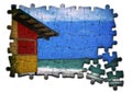 Beach Hut Jigsaw