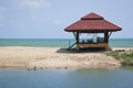 Beach hut lami beach koh samui thailand Royalty Free Stock Photo