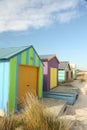 Beach huts