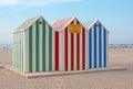 Beach huts Royalty Free Stock Photo