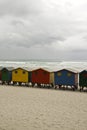 Beach Huts Royalty Free Stock Photo