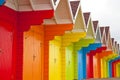 Beach huts Royalty Free Stock Photo