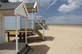 Beach huts Royalty Free Stock Photo