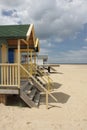 Beach huts Royalty Free Stock Photo