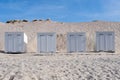 beach huts Royalty Free Stock Photo