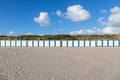 beach huts Royalty Free Stock Photo