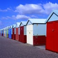 Beach Huts at Brighton England