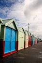 Beach huts on Brighton seafront