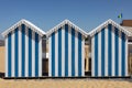 Beach huts at Chatelaillon Plage near La Rochelle - France