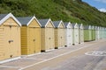Beach huts Royalty Free Stock Photo