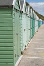 Beach huts Royalty Free Stock Photo