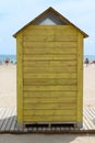 Beach hut on the beach