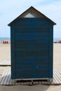 Beach hut on the beach