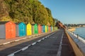 Beach huts at Dawlish Royalty Free Stock Photo