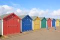 Beach Huts, Dawlish Warren Royalty Free Stock Photo