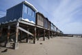 Beach Huts, Frinton, Essex, England