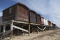 Beach Huts, Frinton, Essex, England