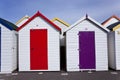 Beach huts, Goodrington, Paignton Royalty Free Stock Photo