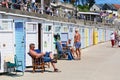 Beach Huts, Lyme Regis.