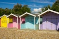 Beach Huts at Rustington, England