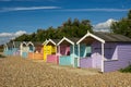 Beach Huts at Rustington, England