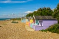 Beach Huts at Rustington, England