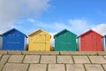 Beach Huts, Dawlish Warren Royalty Free Stock Photo