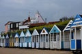 Colourful Beach Huts, Southwold Beach, Suffolk, UK