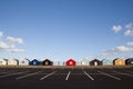 Beach Huts, Southwold, Suffolk, England Royalty Free Stock Photo