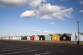 Beach Huts, Southwold, Suffolk, England Royalty Free Stock Photo