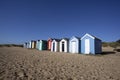 Beach Huts, Southwold, Suffolk, England Royalty Free Stock Photo