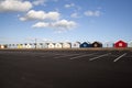 Beach Huts, Southwold, Suffolk, England Royalty Free Stock Photo