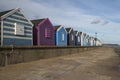 Beach Huts at Southwold, Suffolk, England Royalty Free Stock Photo