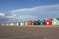 Beach Huts, Southwold, Suffolk, England Royalty Free Stock Photo