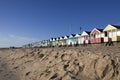 Beach Huts, Southwold, Suffolk, England Royalty Free Stock Photo