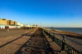 Beach Huts on a sunny day in Brighton Sussex