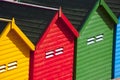 Beach huts in Whitby Royalty Free Stock Photo