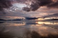 Beach of Inch at sunset